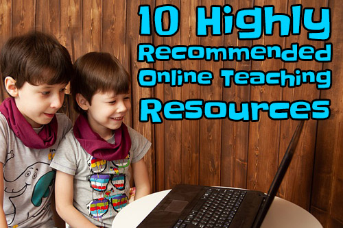 10 highly recommended online teaching resources