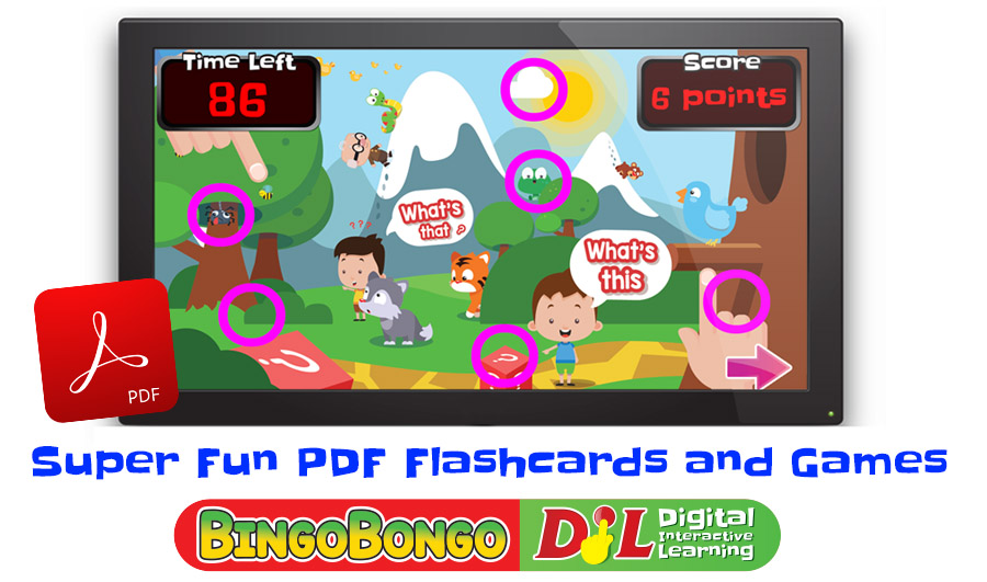editable PDF Flashcards and Games