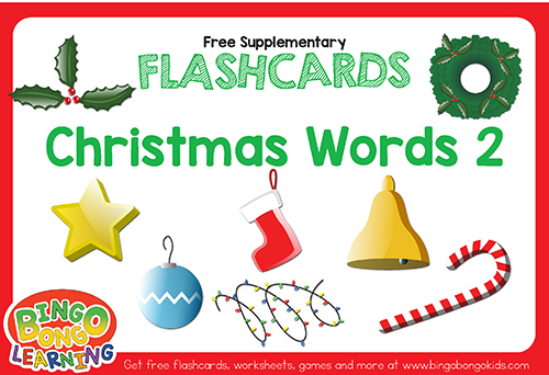Christmas Flashcards - Free Printable Flashcards to Download