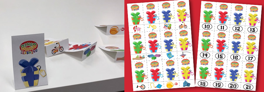 大人気クリスマスゲームの工作 無料のテンプレート付