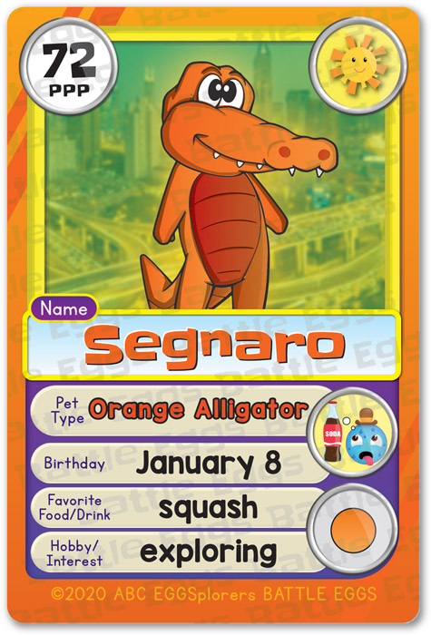 alligator orange 1