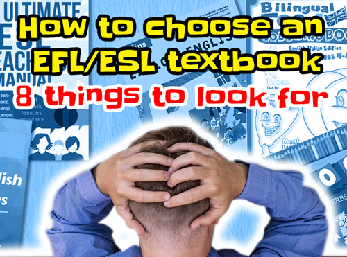 How to find the Best EFL/ESL Textbook (8 things to check)