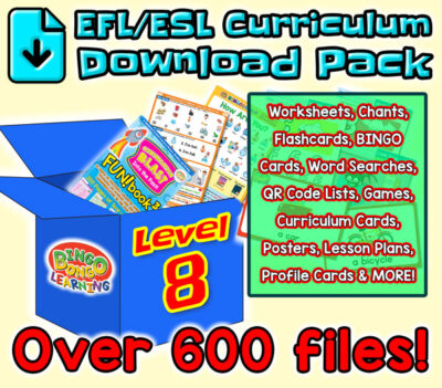 EFL ESL Curriculum Download Pack Level 7