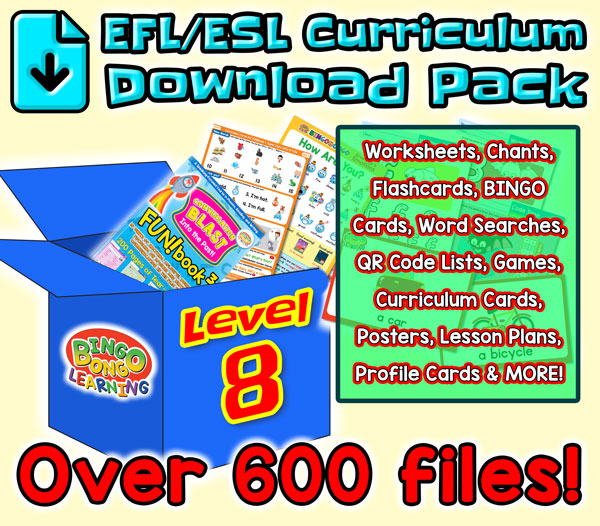 EFL ESL Curriculum Download Pack Level 7