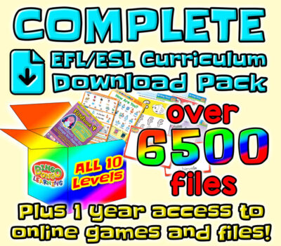 EFL ESL Curriculum Download Pack all levels