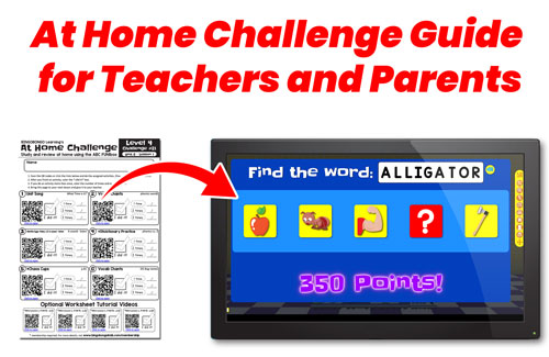 at home challlenge guide for teachers parents