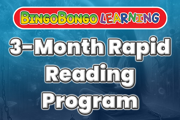 bingobongo 3 month rapid reading
