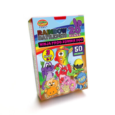 rainbow battle pets 3 in 1 card game box front